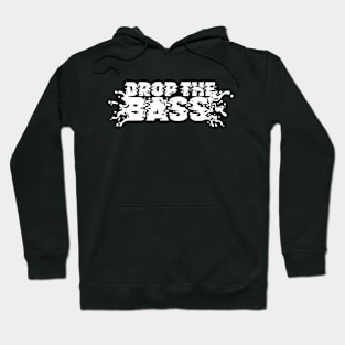 Drop the Bass Sweat - White Hoodie